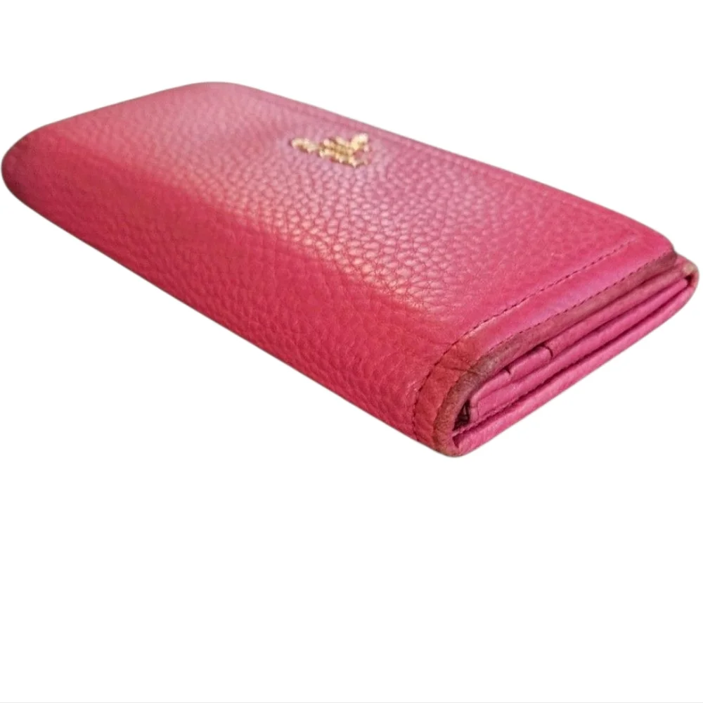 Prada Large Saffiano Leather Wallet